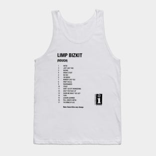 SONG LIST LIMP BIZKIT Tank Top